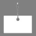 Zippy Clip W/ 1 3/4"x2 7/8" Rectangle Tag